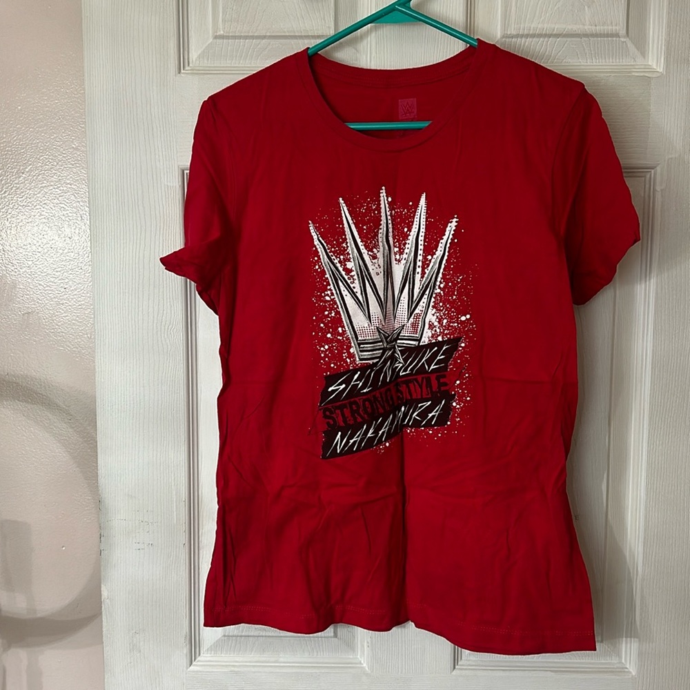 WWE Shinsuke Nakamura red strong style T-shirt